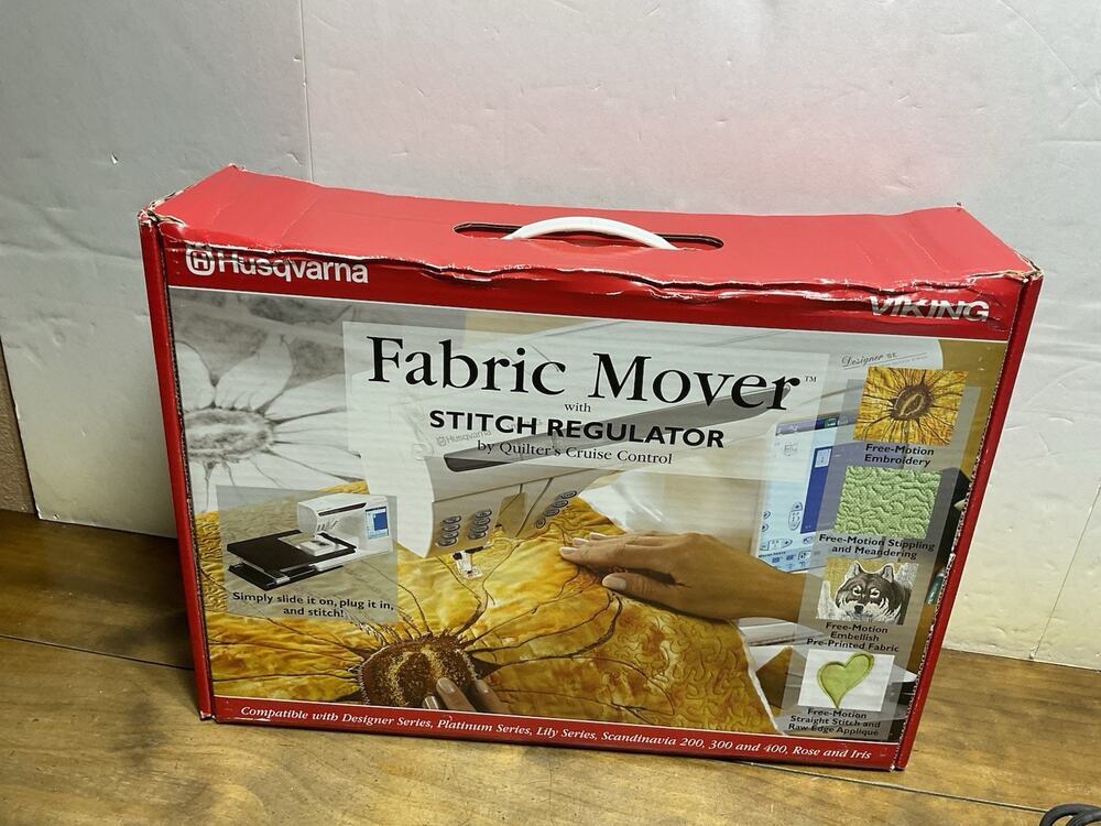 Husqvarna Viking Fabric Mover w/Stitch Regulator/Fabric Mover Guide MSRP$999.00
